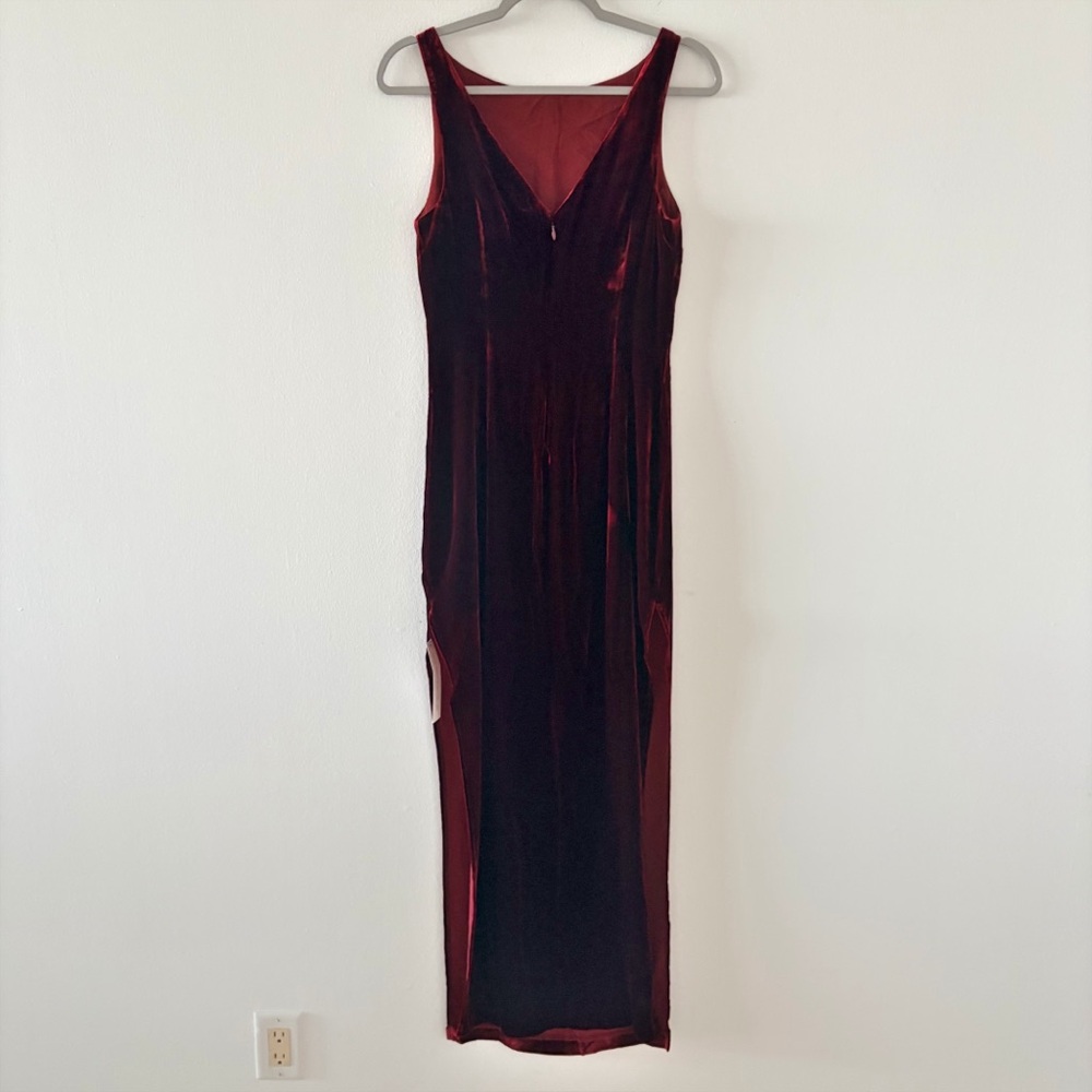 Reformation Romy Velvet Dress - Picture 5 of 10